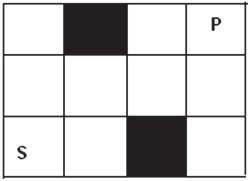Figure 3: Picture to the given puzzle The graph representation to the task can be easily done in the following way. Let us complete the Figure 3 by numbers and letters (see Figure 4).
