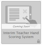 Areas of Test Administrators web-page Interim Teacher Hand Scoring Systems THSS: where scoring