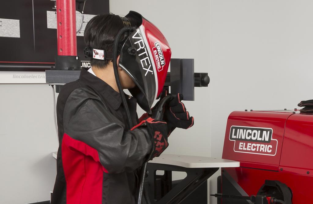 VRTEX Challenging out-of-position welding training becomes simple with VRTEX. Students understand what they will see and what it will feel like before they ever pick up a real welding gun.