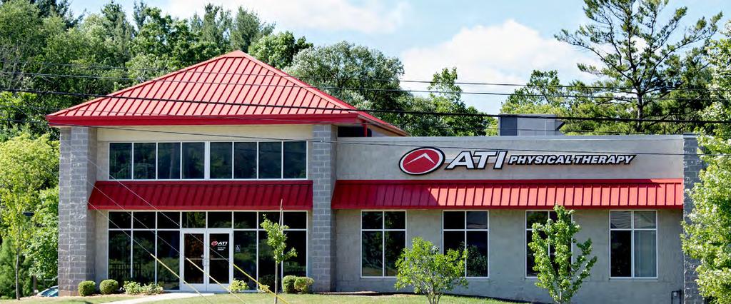 INVESTMENT HIGHLIGHTS INVESTMENT HIGHLIGHTS: More than 11 years remaining in primary term ATI Physical Therapy is the largest physical therapy company under one brand name in the United States with