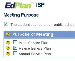 ISP Process - Differences The Individualized Service Plan (ISP) is much like the IEP process with only a few pages with differences.