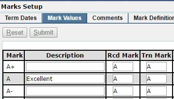 Student Profile Changed Marks area to display the RCDMARK value and the Transcript area to display the TRNMARK value from GPAMARKS table rather than the mark value.