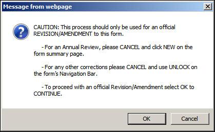 To enable the Remove Amendment warning message, the administrator should leave the 2 nd checkbox unchecked.
