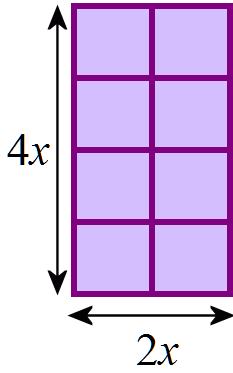 Note: The equals sign used in 2x 4 5x = 40x 2 signifies that the two expressions are equal no matter what value x has.