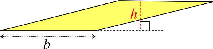 The altitude of a parallelogram is a perpendicular line segment from the base, or the extension of the