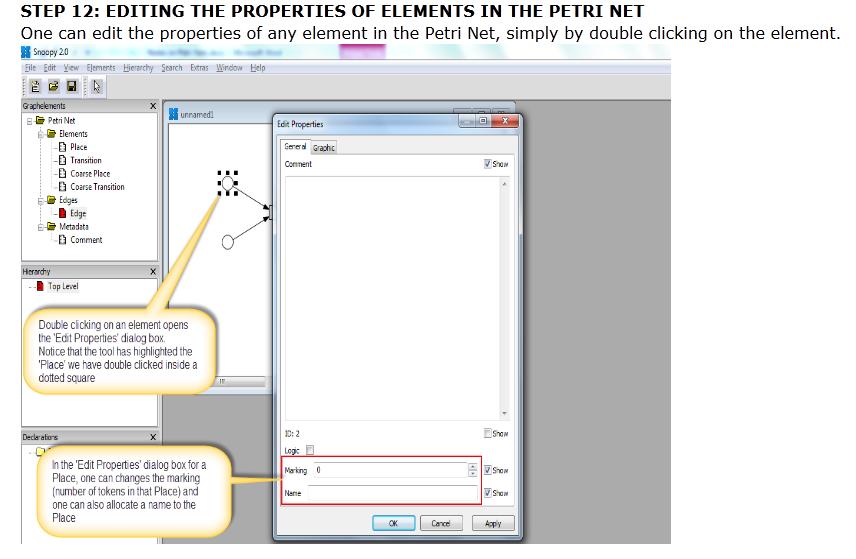 Figure 11: Screen Capture that Shows One of the Steps in the Tool Demonstration 4.3.1.2.