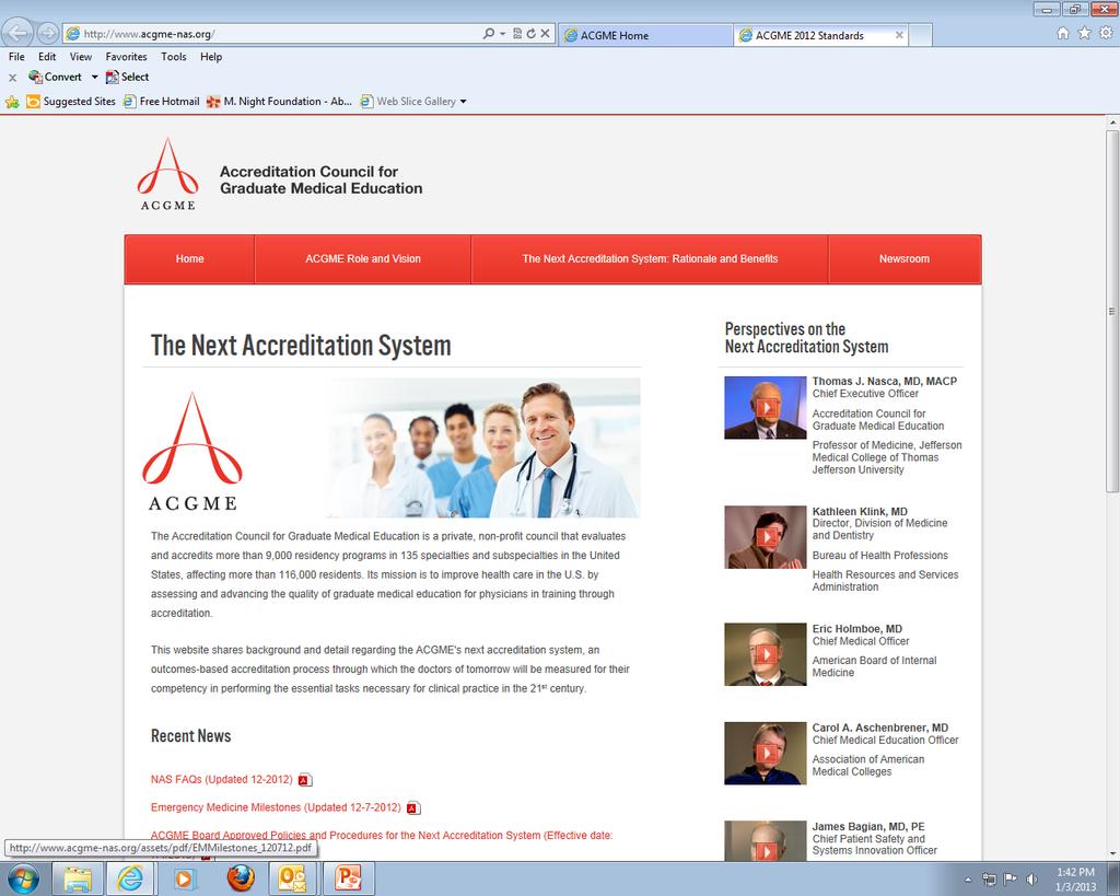The Next Accreditation System