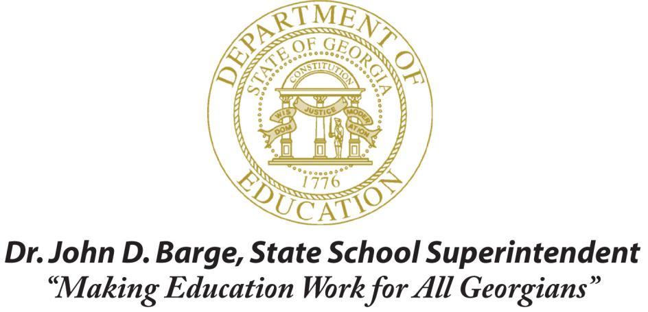 Georgia Department of Education Early Intervention Program (EIP) Guidance 2014-2015 School Year The Rubrics are required for school districts to use along with other supporting documents in making