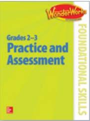 3 rd Grade Tier 2 Ongoing Progress Monitoring Schedule Students receiving Foundational Skills (FS) Assessments found in WonderWorks Grades 2 3 Practice and Assessment Foundational Skills Book Ongoing