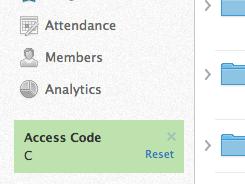 Step 8: Invite Students to Join the Course Students require access codes to join Schoology courses. To find the access code: 1.