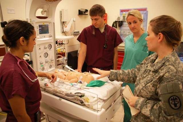 Simulation Center Experiences All residents participate in state-of-the art teaching and learning at the SAMMC (San Antonio Military Medical Center) Simulation Center.
