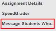 Excusing an Assignment: You can also excuse an assignment for a student. This removes the assignment and its associated points from total points possible for that student s overall grade. 1.