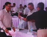 The prize distribution ceremony was organized at seminar hall of S.K.P.C.P.E.R.