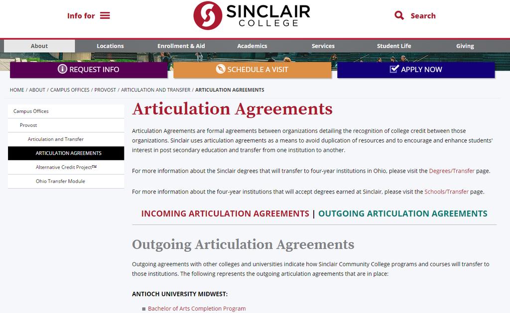 Outside Partnerships and Sinclair Collaboration http://www.sinclair.