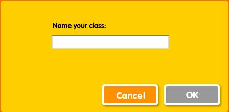 Creating a Class List To create a Class File, choose New Class from the File menu, type the name of the class and click OK.