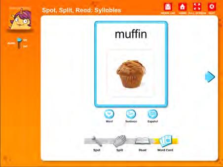 See It, Say It, Spell It See It, Say It, Spell It activities are designed to show students how to read sight words and are found in the Sight Words section.