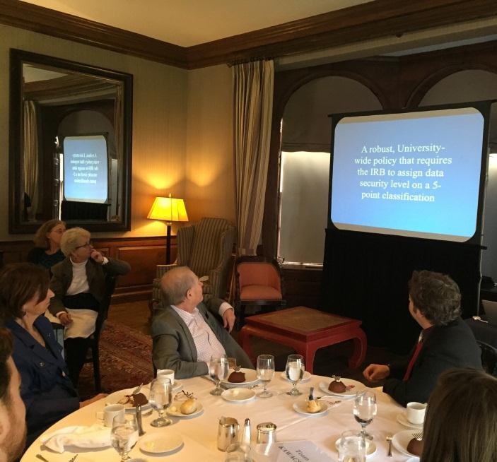 April 2015 OHRA hosted its IRB Member Retreat at the Harvard Faculty Club, which
