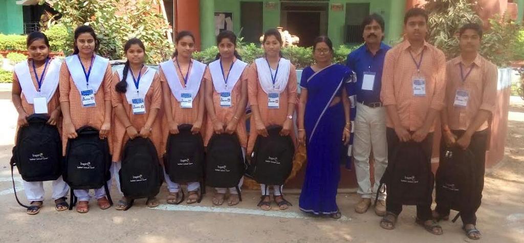 Participation in Inspire Science Camp A team comprising 8 intermediate students and Dr. Anil Ganga Dev, Lecturer in Physics from Sonepur College, Sonepur participated in the Inspire Science Camp.