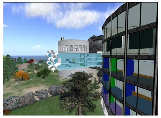 Second Life provides multicultural exposure, the exploration of methods for online learning where faculty and student can interact with expressions, share course material, and create an avatar (a