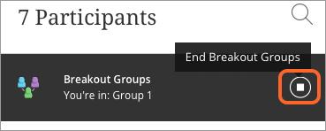 There are three ways you can do this. o Select the participant s options menu and select the group. o Select Add under the group name and select participants to add them.