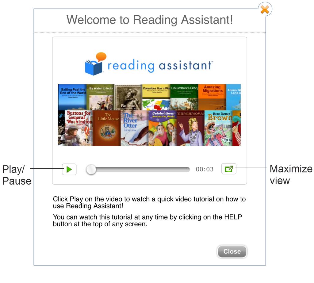 Reading Assistant tutorial on ipad Reading Assistant tutorial on ipad The Reading Assistant program app