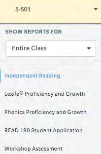 Select the dates the report will cover, then click Apply. The date range will appear at the top of the report.