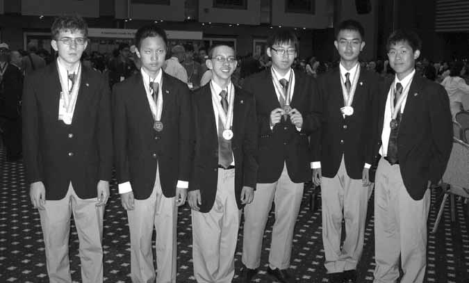 Report of the Director, Continued The top twelve USAMO students were honored in Washington, DC June 7, 2010 with elaborate ceremonies held at the headquarters of the Mathematical Association of