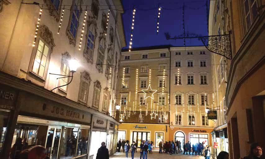 Salzburg, Austria Cultural Activities In addition to day trips and excursions, a cultural calendar of activities and social events is included in your program fee.