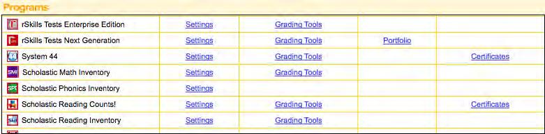 The Grading Tool The SMI College & Career Grading Tool allows teachers to track and score students progress on SMI tests. To access the SMI College & Career Grading Tool: 1.