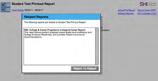 To save a report in SAM, click the Save a Copy (PDF) link in the upper right corner of the Reports Screen.