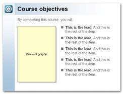 courses in PowerPoint and publish them for e-learning delivery using Articulate Presenter.
