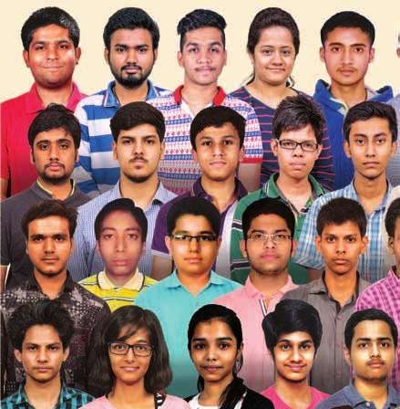 JEE ADVANCED RESULTS 2017 EVERY SINGLE DAY THEIR COMMITMENT WAS 100%! 63 SELECTIONS Congratulations to all our Achievers!