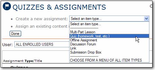 14 Creating and Assigning Quizzes PsychPortal comes with its own set of chapter quizzes (Pre-Lecture Quizzes and Mastery Quizzes) embedded in the ebook as part of the Personalized Study Plans (see