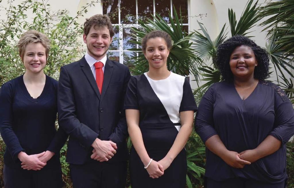 STUDENT NEWS IN BRIEF RHODES LAW STUDENTS REPRESENT AFRICA IN GENEVA The Rhodes University European Law Students Association (ELSA) Moot team, consisting of four final year LLB students, won the