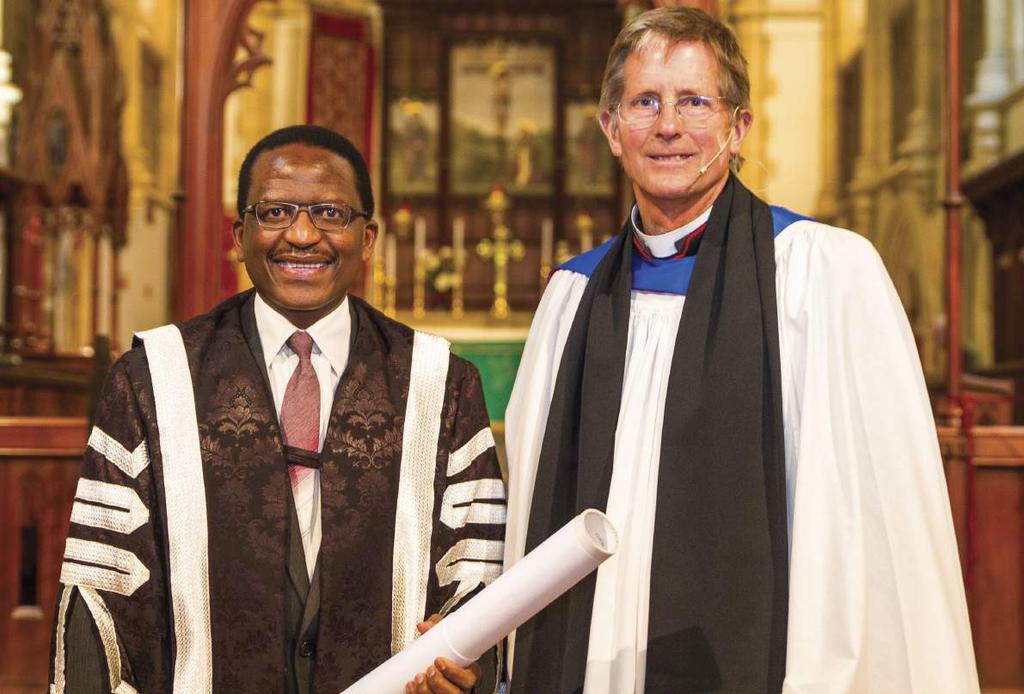 NEWS IN BRIEF THE DEAN S AWARD BY AMY PIETERSE Vice-Chancellor of Rhodes University, Dr Sizwe Mabizela, has been awarded the first ever Dean s Award by the Dean of Grahamstown, The Very Reverend