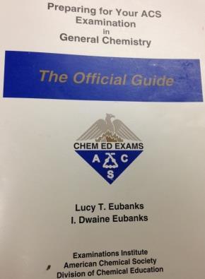 page Course ID: JIANG1211SPRING2015 (For Mastering Chemistry) Supplemental: Preparing for Your ACS Examination in General Chemistry: The Official Guide, by Lucy T. Eubanks and I.