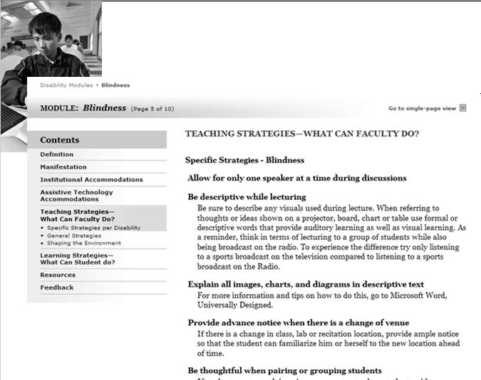 Teaching strategies what can faculty do?