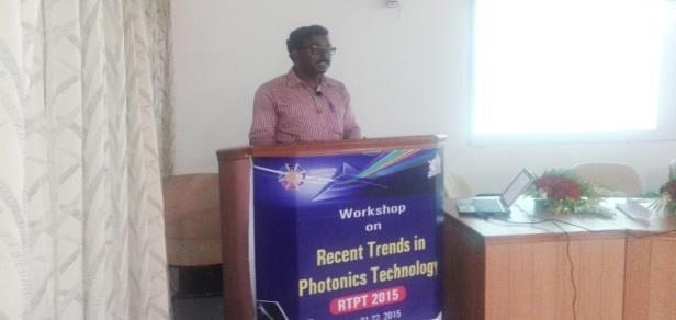 Vishnu Priye (Dean R&D) from ISM Dhanbad on Silicon Photonics Present Start of