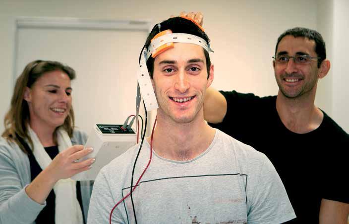 RESEARCH UC brain research on pain, stress, fatigue In 2013 a group of researchers began using cutting-edge technology of brain stimulation to learn more about how our brain works in dealing with