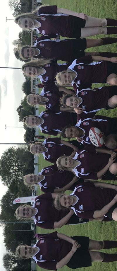 Year 10 On a Winning Streak The U15 girls Rugby team travelled to Winchester RFC to compete in their first ever Hampshire school tournament on Thursday 12th October.