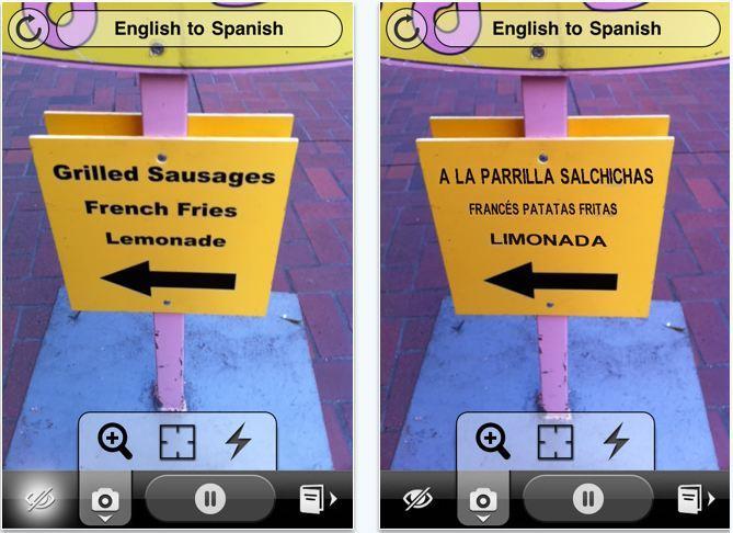 So the next time you're translating a foreign menu or sign in Prague with the latest version of Google's Translate app,