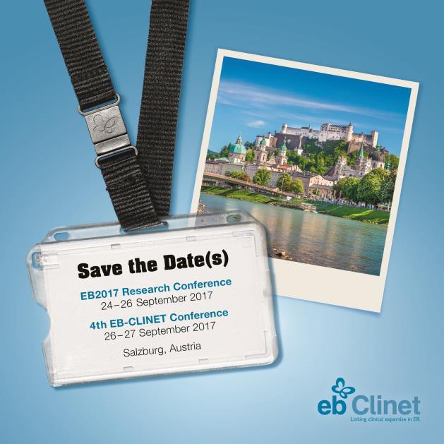 EB-CLINET Conference 26-27 September 2017 47th Annual ESDR Meeting