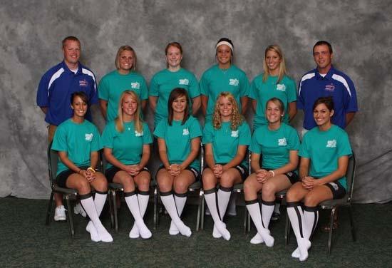 2009 All Star Players and Coaches Lightning Roster: Alyssa Dunrud, Kate Rentschler, Callie Dahl, Anna Marie Martino,