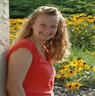 distinction, member of National honor society, volunteer work Future Plans: Attend Gustavus Adolphus College and major in athletic training while playing softball Boosters: Alyssa McKee Ellen Degler