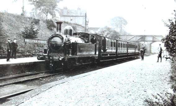 By the turn of the 1900 s Wheelock was a passenger station and continued until the 1930 s when due to cutbacks the Wheelock Station was closed on the 28