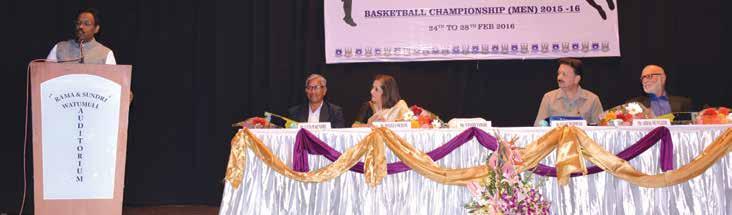 All India Inter - University Basketball Championship (Men) 2015-16 The All India Inter-University Basketball Championship (Men) 2015-16, was organised by the University of Mumbai in