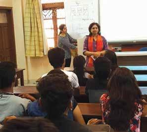 Students attended seminars organized for them the next day, 20th December, at which Principal - Ms. Manju Nichani and Coordinator Dr.