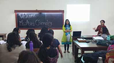 students participated in Psynergy an Annual Inter-Collegiate festival, organized by the Dept of Psychology, D. G. Ruparel College, Mahim on February 8 th, 9 th and 10 th February, 2016. 14. A T.Y.B.A. student attended a one day workshop on Family Therapy: an Indian perspective organized by Mind Mandala and Desousa Foundation on 27 th Feb 2016.