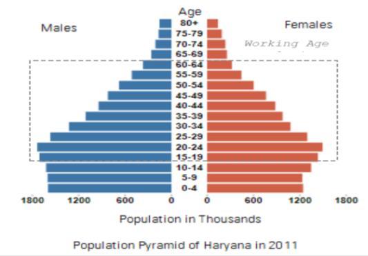 Further, migration is expected to play a crucial role in determining the exact composition of the population, since Haryana is home to an ever increasing migrant population.