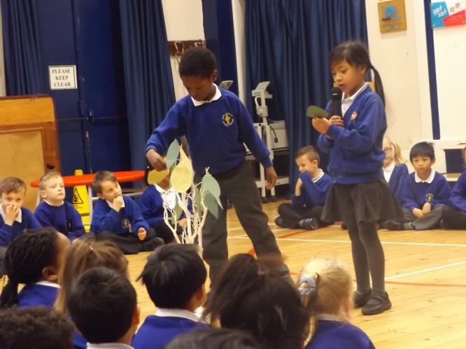 Year 2 Class Assembly We enjoyed a lovely assembly led by Year 2 which reminded us all of the importance of saying